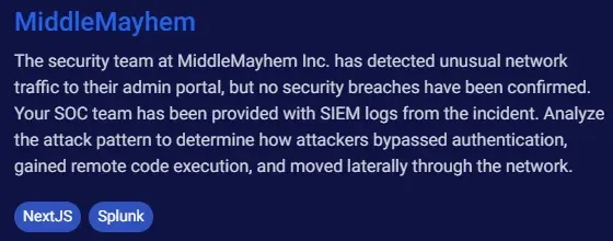BTLO Middle Mayhem training lab
